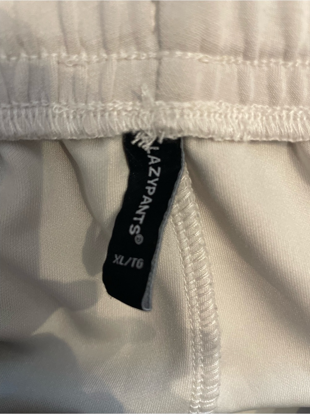Lazy pants Relaxed Wide-Leg Drawstring Track Pants in Light Gray - Picture 6 of 9
